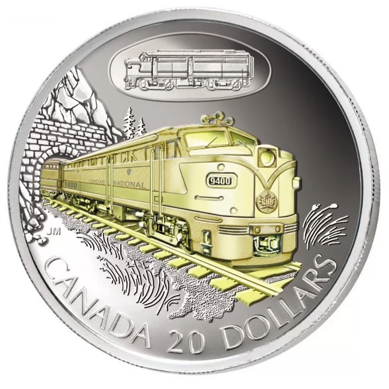2003 Canadian $20 Transportation: CN FA-1 Diesel-Electric